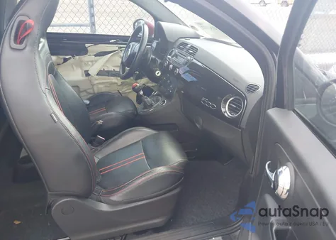 2012 Fiat 500 Abarth from USA, damaged, VIN 3C3CFFFH5CT339537